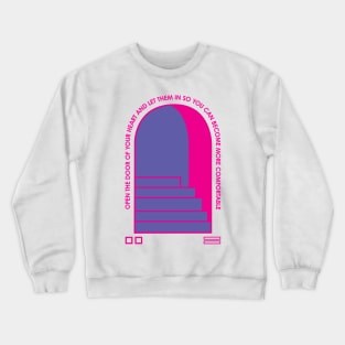 Open The Door In Your Heart Crewneck Sweatshirt